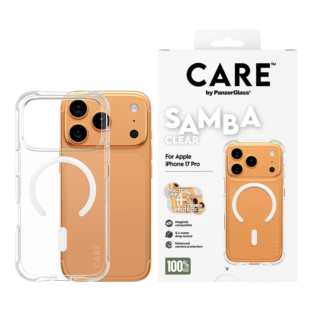 CARE fashionable Samba clear MagSafe iPhone 17 Pro