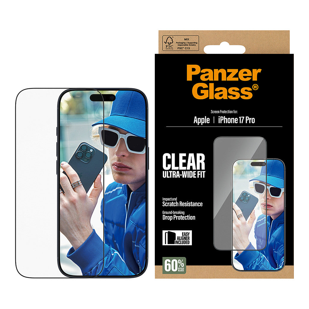 PanzerGlass Schutzglas iPhone 17 Pro UWF