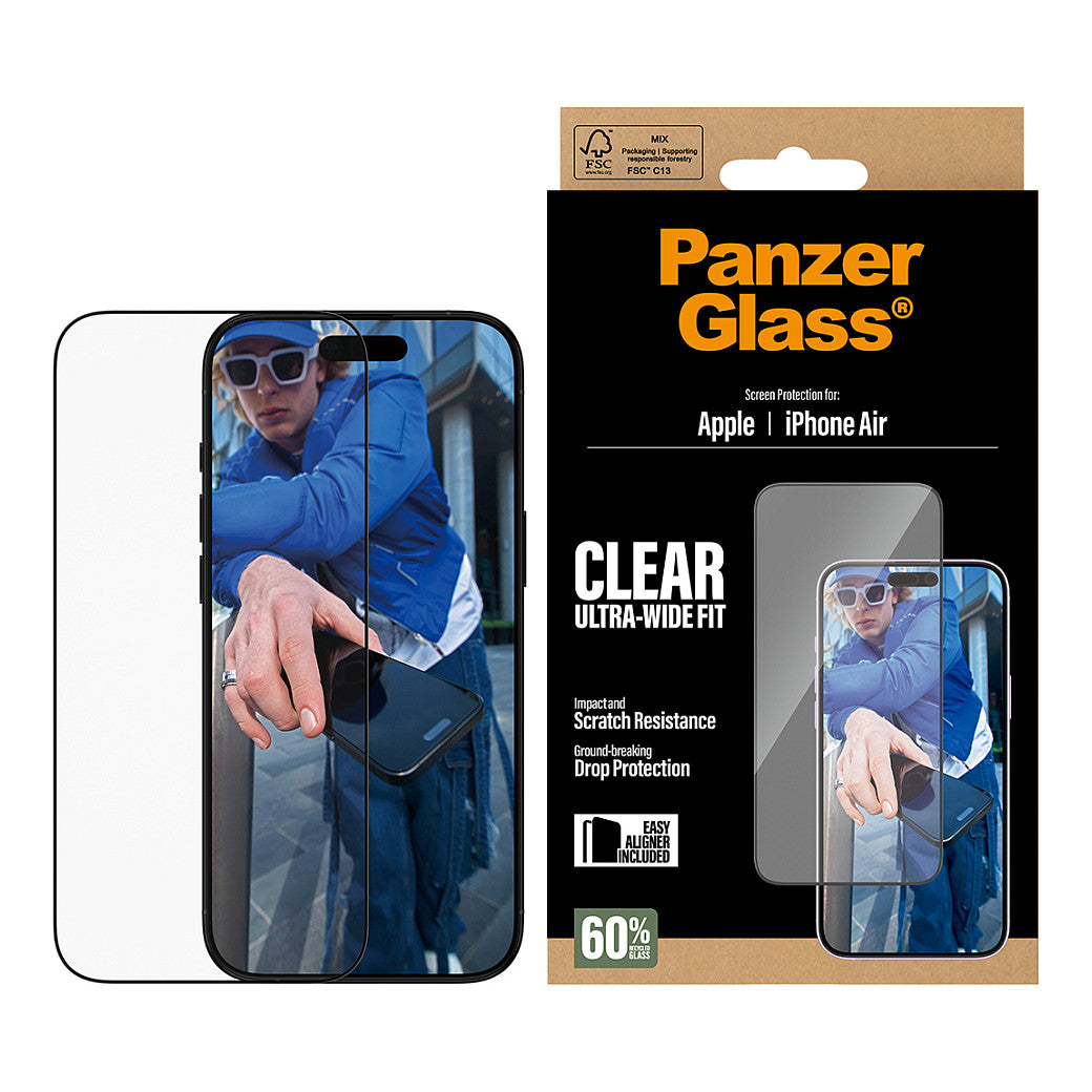 PanzerGlass Schutzglas iPhone Air UWF