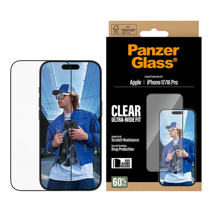PanzerGlass Schutzglas iPhone 17/16 Pro UWF