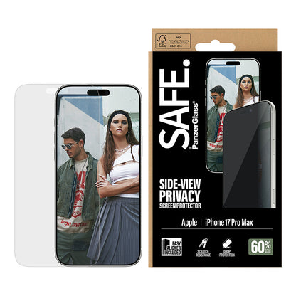 SAFE Privacy Schutzglas iPhone 17 Pro Max/UWF