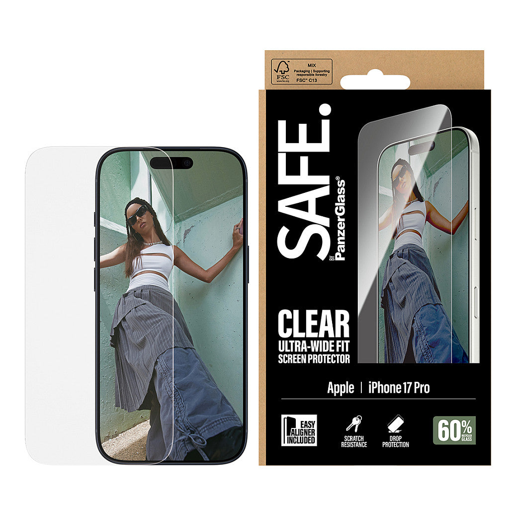 SAFE Schutzglas iPhone 17 Pro/UWF