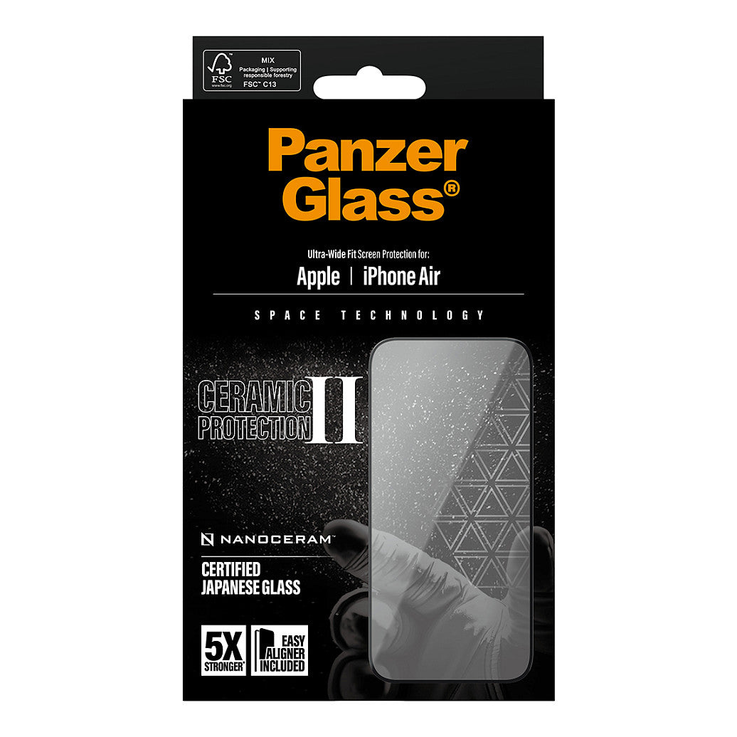 PanzerGlass Ceramic II Schutzglas iPhone Air UWF