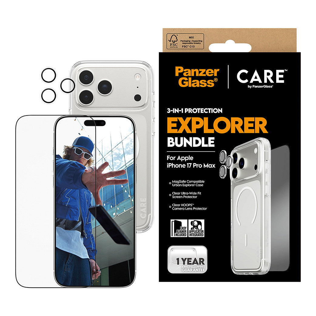 CARE 3-in-1 Flagship Explorer Bundle iPhone 17 Pro Max