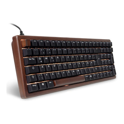 Sharkoon Gaming Tastatur Skiller SGK50S2 Wood schwarz