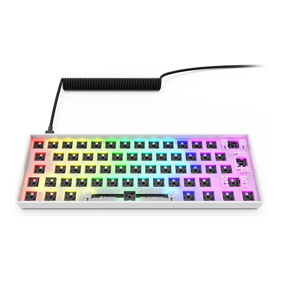 Sharkoon Gaming Tastatur Skiller SGK50S4 Gen2 barebone weiß