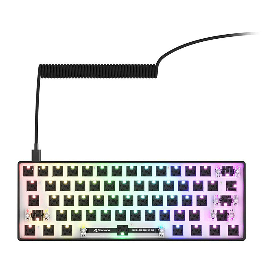 Sharkoon Gaming Tastatur Skiller SGK50S4 Gen2 barebone schwa