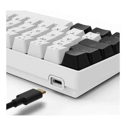 Sharkoon Gaming Tastatur Skiller SGK50S4 Gen2 weiß-gelb DE