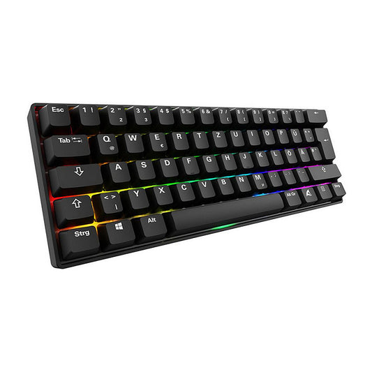 Sharkoon Gaming Tastatur Skiller SGK50S4 Gen2 PBT scw-gel DE