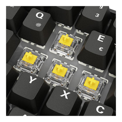 Sharkoon Gaming Tastatur Skiller SGK50S4 Gen2 PBT scw-gel DE