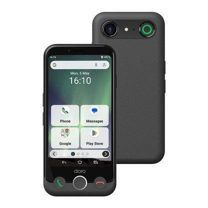 Doro Aurora A10 / graphit + Wireless Charging Station