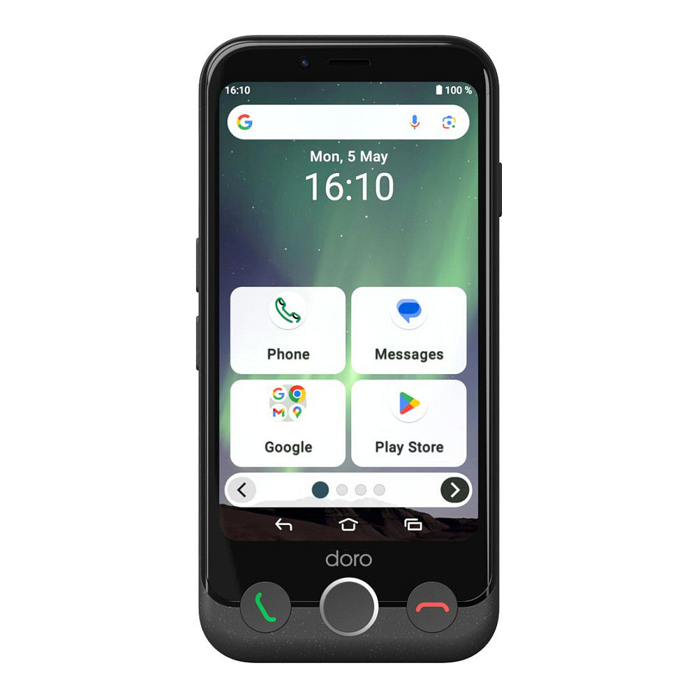 Doro Aurora A10 / graphit + Wireless Charging Station