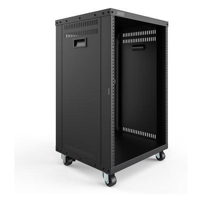 Universal 19-Zoll Equipment Rack mit Rollen, 16HE