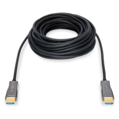 DIGITUS HDMI AOC Hybrid Glasfaserkabel, UHD 4K, 15 m