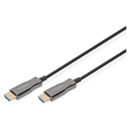 DIGITUS HDMI AOC Hybrid Glasfaserkabel, UHD 4K, 30 m