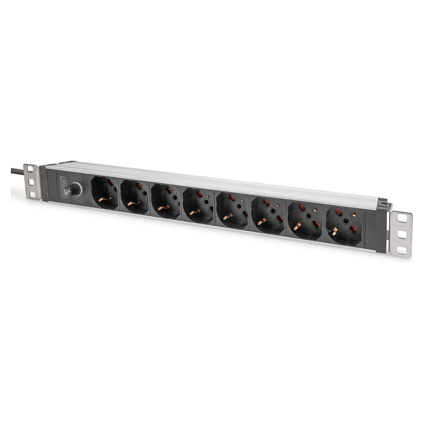 DIGITUS 8-Fach Steckdosenleiste 1HE PDU, IEC C14 St. IT