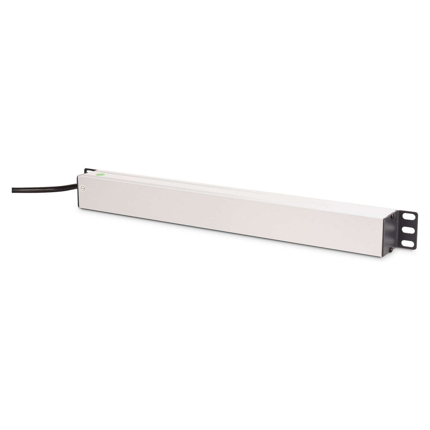 DIGITUS Steckdosenleiste 8-fach 19" Alu. 1HE 2m schwarz