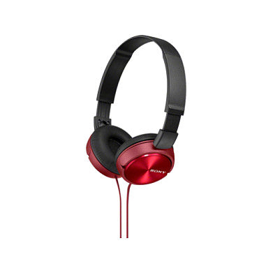 Sony MDR-ZX310R On-Ear Headphones red