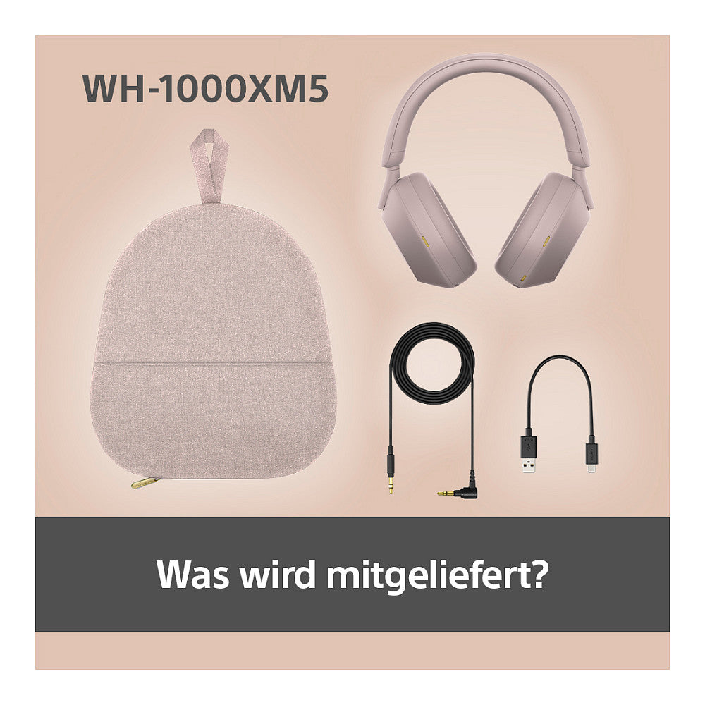 Sony WH-1000XM5 Headphone pink