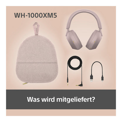 Sony WH-1000XM5 Headphone pink