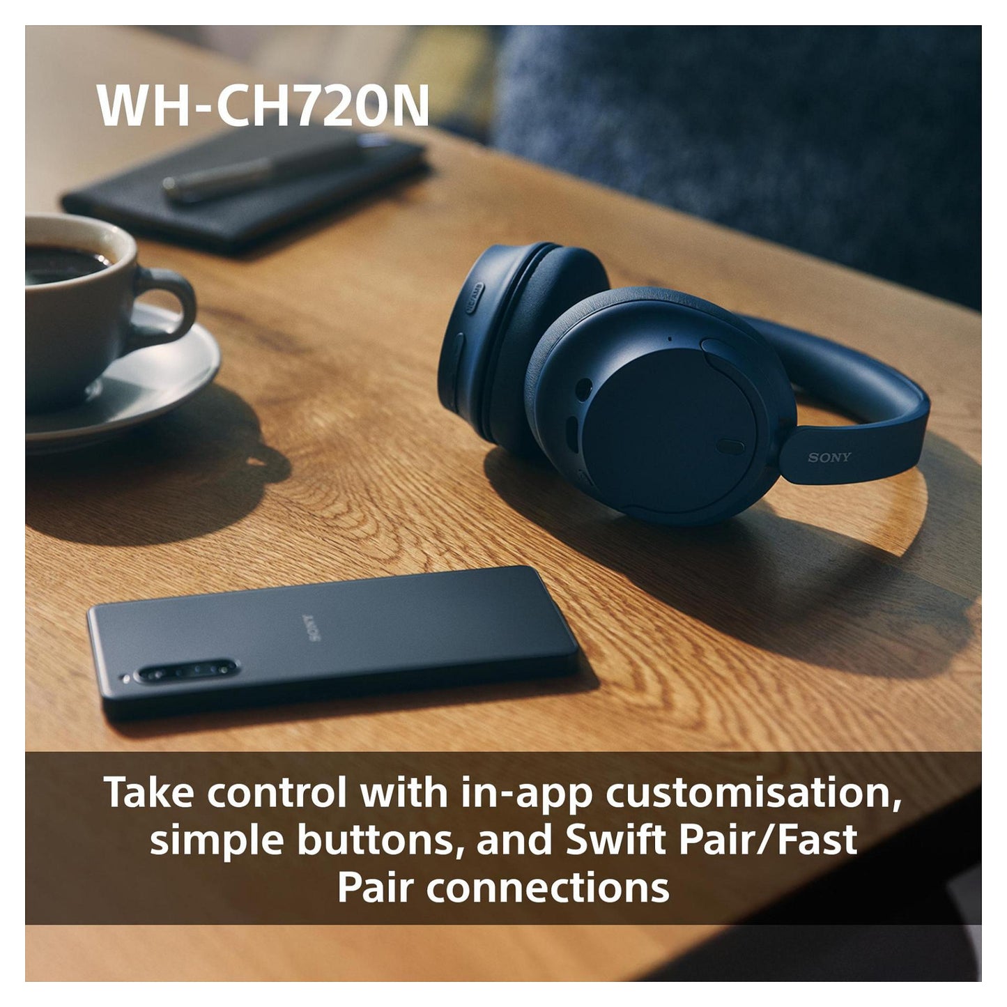 Sony WH-CH720NP Headphones pink