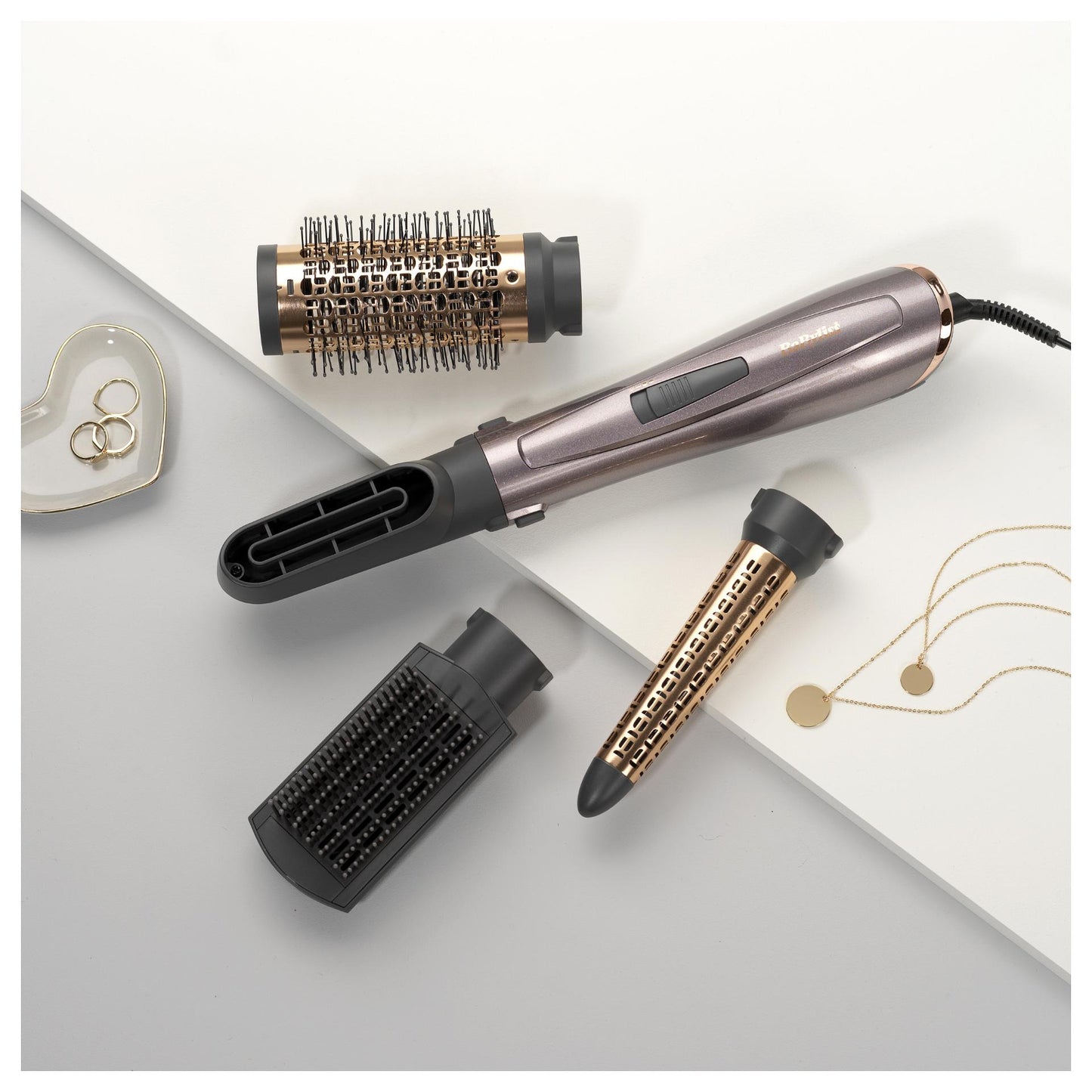 Babyliss AS136E Air Style 1000 Warmluftbürste mit Ionen-Technologie