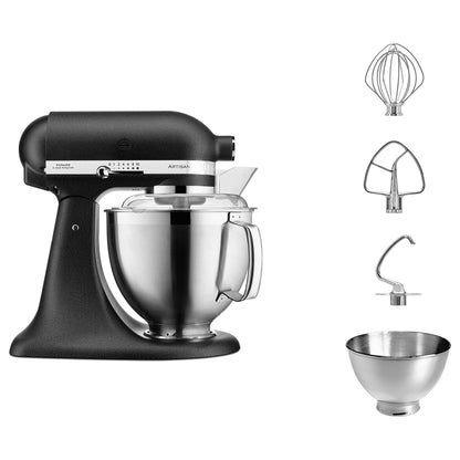 Kitchenaid 5KSM185PSEBK 4,8l Kchenmaschine, Trffel schwarz