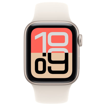 Apple Watch SE 3 Aluminium 40mm Polarstern (Sportarmband polarstern) M/L