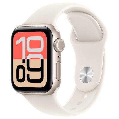 Apple Watch SE 3 Aluminium Cellular 40mm Polarstern (Sportarmband polarstern) S/M