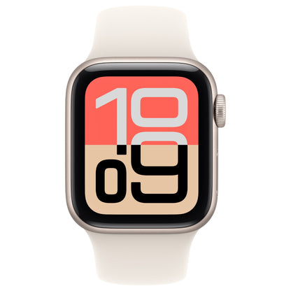 Apple Watch SE 3 Aluminium Cellular 40mm Polarstern (Sportarmband polarstern) S/M
