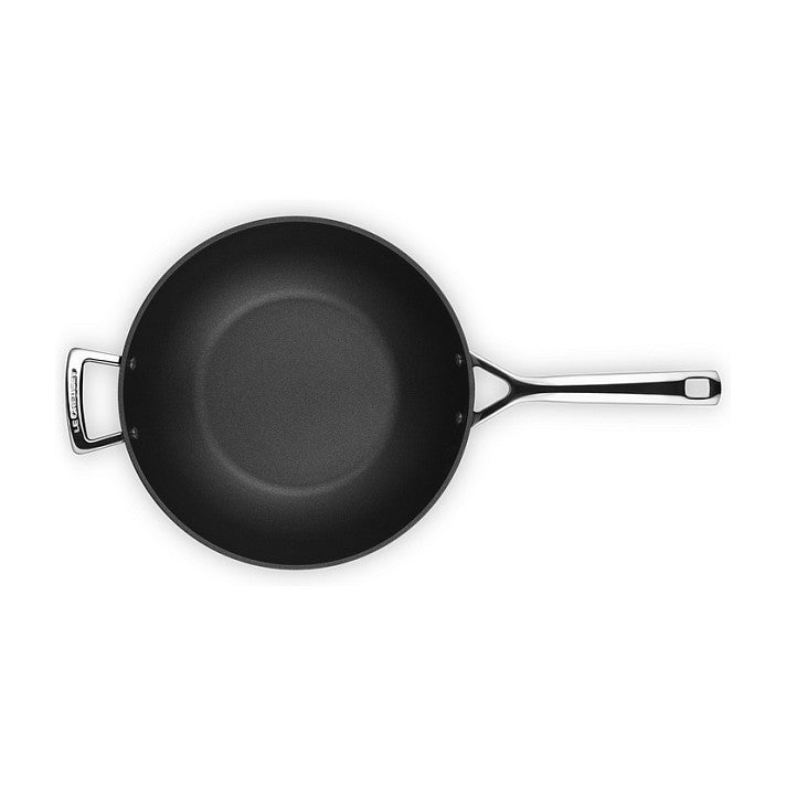 Le Creuset Wok-Pfanne 30cm, schwarz