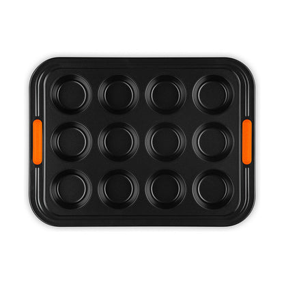 Le Creuset Muffin Tin Carbon Steel Non-Stick NonStick 12pcs (46058000010000)