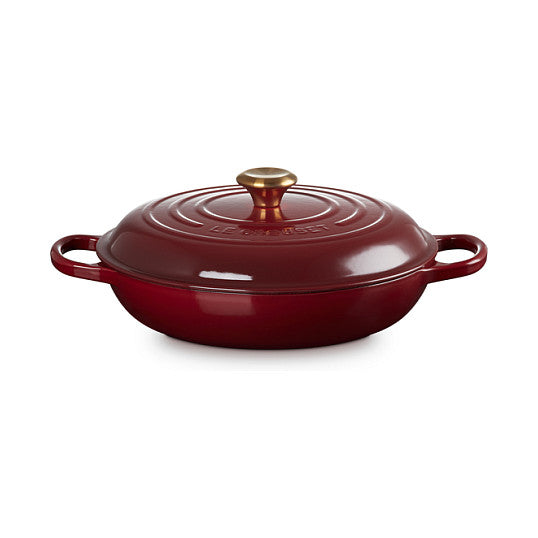 Le Creuset Signature Cast Iron Shallow Casserole 30cm rhone (21180309494441)