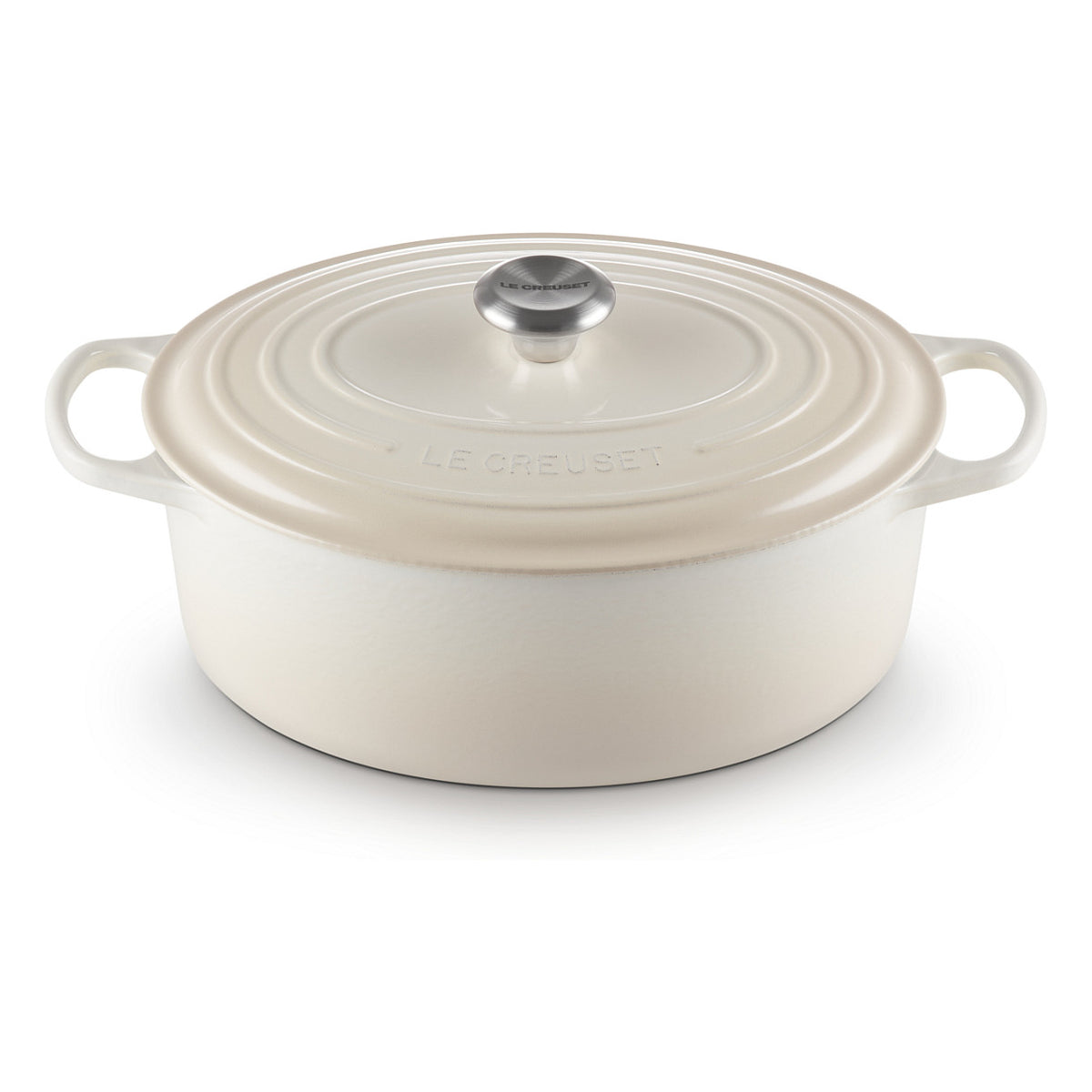 Le Creuset Bräter 31cm, meringue