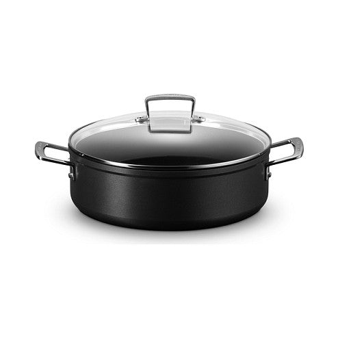 Le Creuset Toughened Non-Stick NonStick Sauteuse with Glass Lid 28cm (51113280010500)