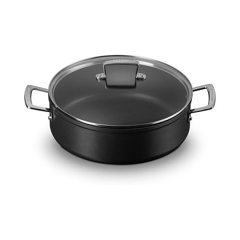 Le Creuset Toughened Non-Stick NonStick Sauteuse with Glass Lid 28cm (51113280010500)