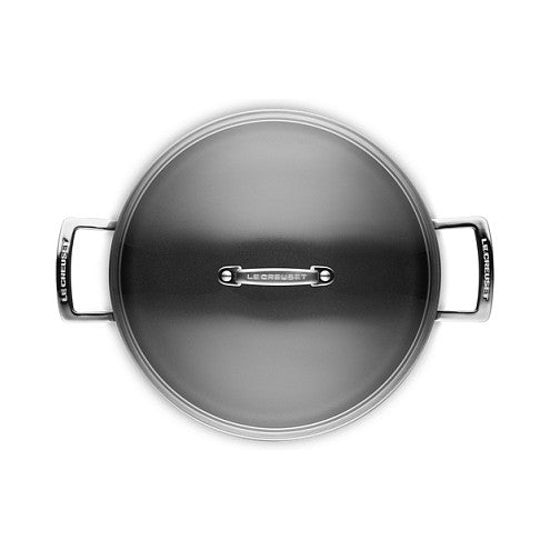 Le Creuset Toughened Non-Stick NonStick Sauteuse with Glass Lid 28cm (51113280010500)