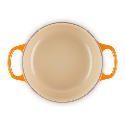 Le Creuset Signature Bräter rund 18 cm ofenrot