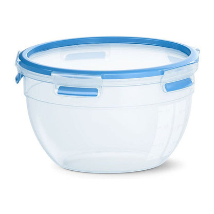 Emsa N1011400 Clip & Close Frischhaltedose rund Transparent/Blau