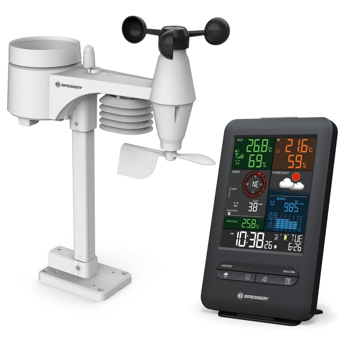 Bresser Wetter Center 5-in-1 Beaufort