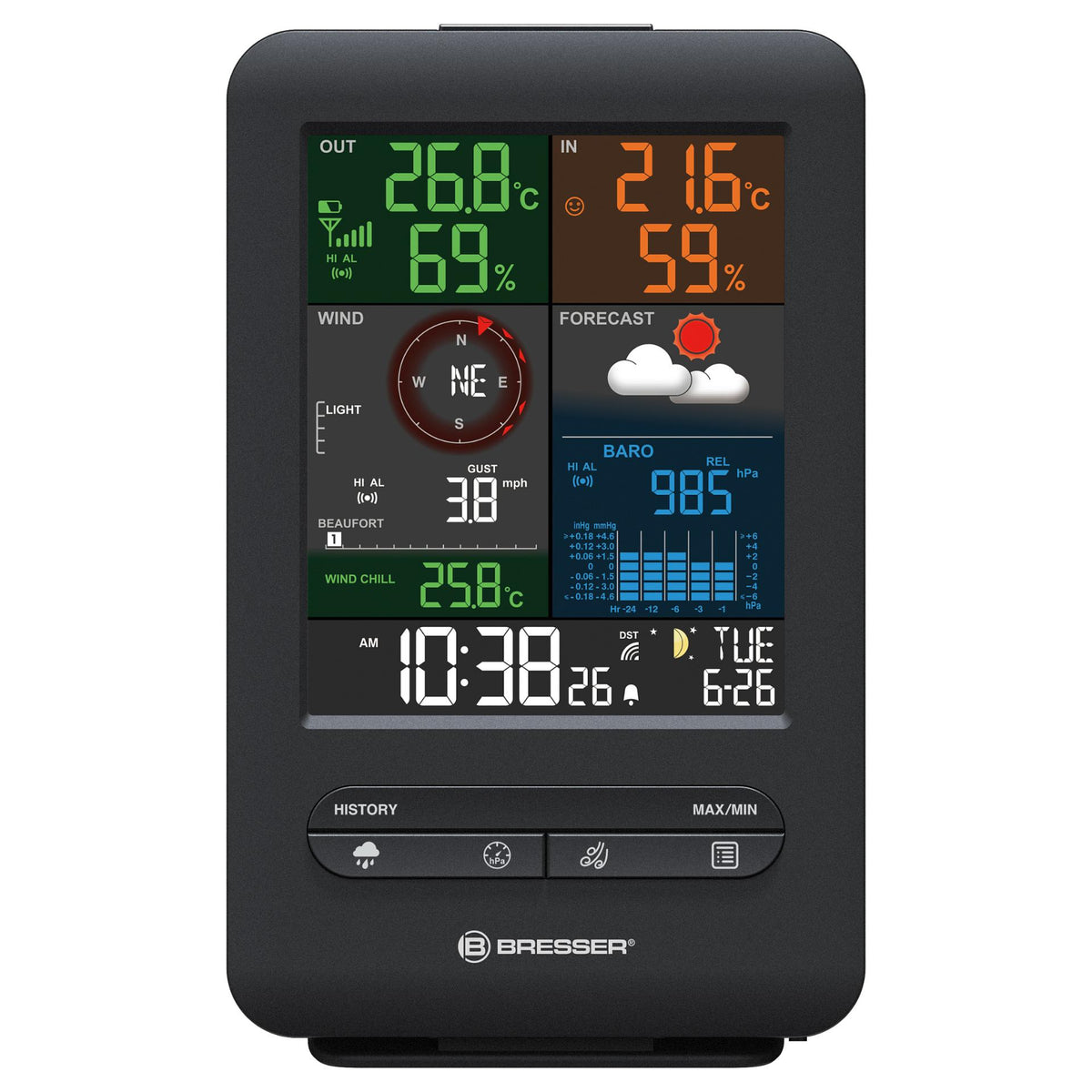 Bresser Wetter Center 5-in-1 Beaufort