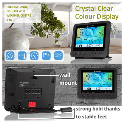 Bresser Wetter Center 5-in-1 WLAN Profi-Sensor