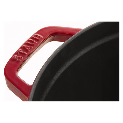 Staub La Cocotte 28cm rund, Kirsch-rot, Gusseisen