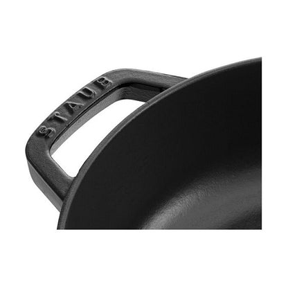Staub Brter Chistera 28 cm schwarz, Gusseisen