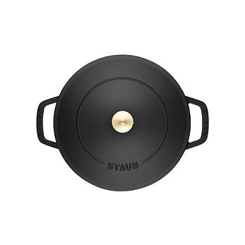 Staub Brter Chistera 28 cm schwarz, Gusseisen