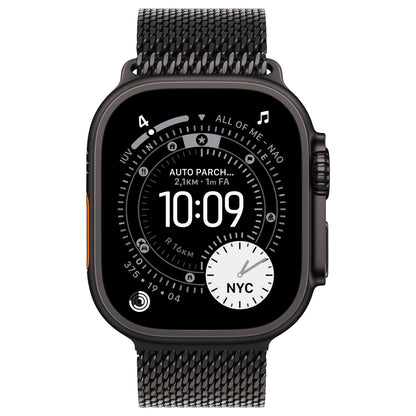 Apple Watch Ultra 3 Titanium Cellular 49mm Schwarz (Milanaise Titan schwarz) Large