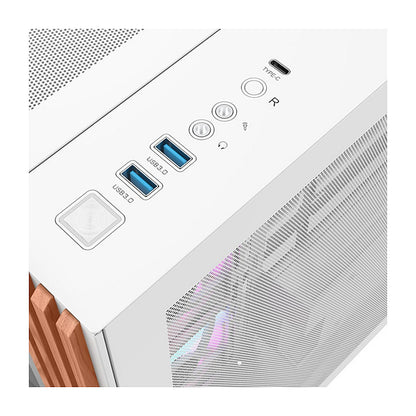 Midi Thermaltake View 380 WS ARGB Snow White