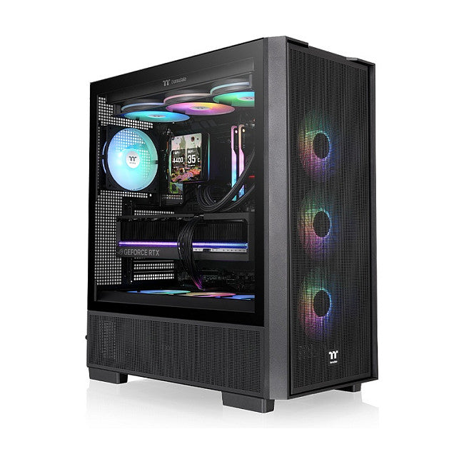 Midi Thermaltake S380 TG ARGB Black