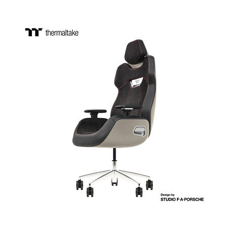 Thermaltake ARGENT E700 Ice Grey Metallic Alcantara Leather Chair