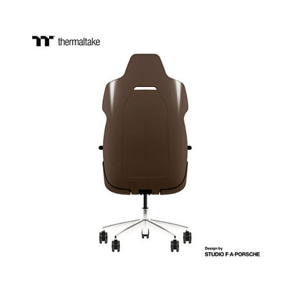 Thermaltake ARGENT E700 Mocha Mousse & Slate Gray Crayon Real Leather Chair